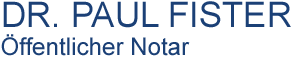 Dr. Paul Fister Logo